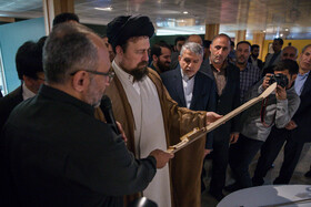 بازدید سید حسن خمینی از موزه المپیک