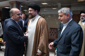 نشست صمیمی پیشکسوتان ورزش ایران با سید حسن خمینی