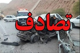 یک کشته و 2 مصدوم در واژگونی خودروی پراید در تاکستان