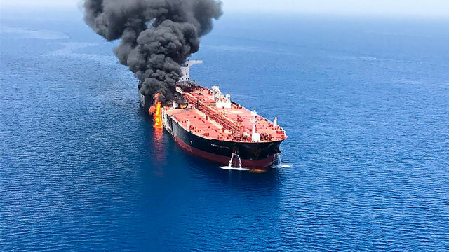 المیادین: حوادث دریای عمان ثابت کرد حضور آمریکا نمی‌تواند امنیت خلیج فارس را تامین کند