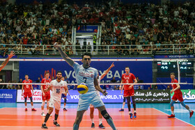 دیدار تیم‌های
 والیبال ایران و روسیه