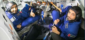 غذای ملی امارات در ایستگاه فضایی بین‌المللی 