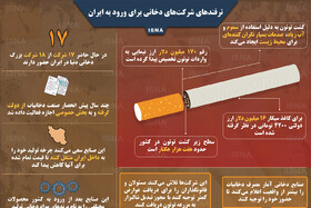 اینفوگرافی / ترفندهای شرکت‌های دخانی برای ورود به ایران