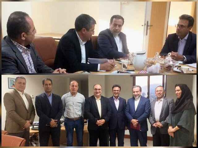  نشست مشترک هیأت مدیره سابق و جدید «انجمن ایرانی روابط بین‌الملل» با حضور عراقچی