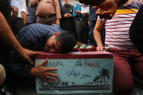استقبال و طواف شهدای تازه تفحص شده دفاع مقدس - مشهد