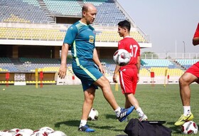 آغاز تمرین پرسپولیس با کادر فنی جدید + عکس