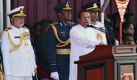 تهدید رئیس‌جمهوری سریلانکا به وتوی توافق نظامی با آمریکا