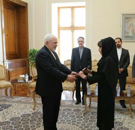 دیدار سفرای جدید افغانستان و بولیوی با ظریف