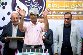 اسد اله شعبانی در جشن تولد هنرمندان پیشکسوت متولد تیرماه