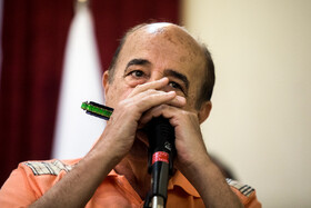 منوچهر آذری در جشن تولد هنرمندان پیشکسوت متولد تیرماه