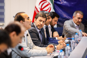 مهدی جمالی نژاد، معاون عمرانی وزیر کشور در جلسه بررسی توسعه جنوب استان فارس  - شهرستان «لامرد»