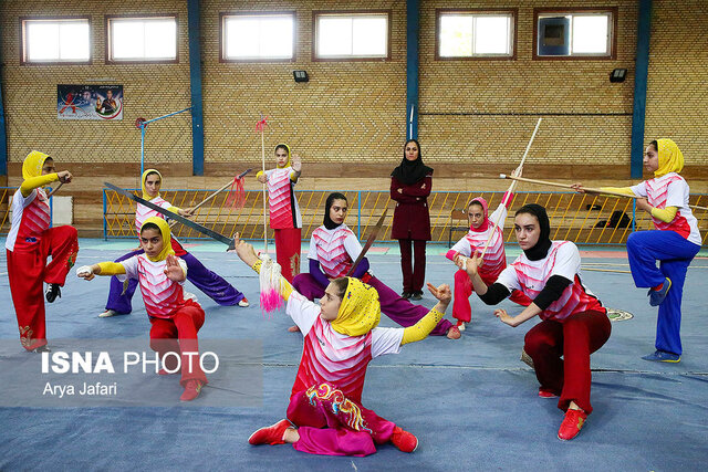 از بازی‌های کودکانه تا افتخارآفرینی برای ایران در خانه ووشو اصفهان