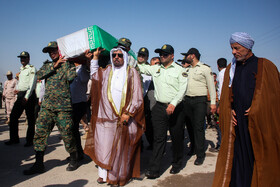 بازگشت پیکر‌ ۴۴ شهید دفاع مقدس به کشور از مرز شلمچه