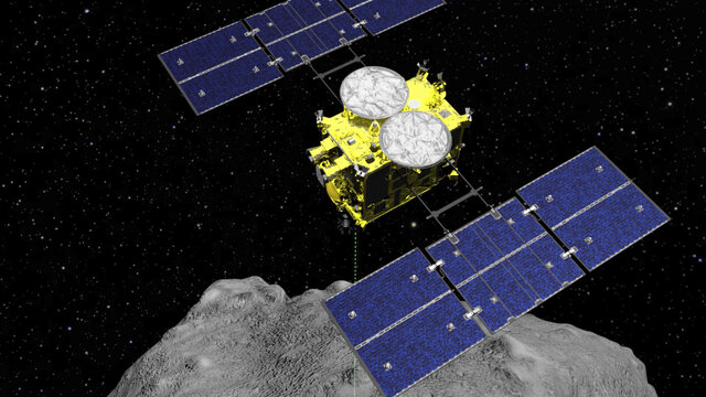 فرود مجدد فضاپیمای "هایابوسا ۲" بر سیارک "ریوگو"