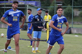 سجاد آقایی دوباره مصدوم شد/ عارف غلامی اختصاصی تمرین کرد