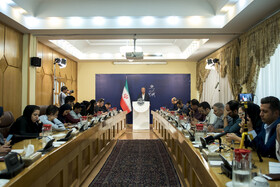 نشست خبری هفتگی علی ربیعی،سخنگوی دولت با اهالی رسانه 