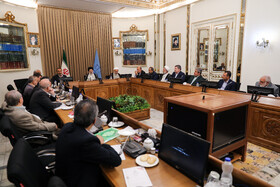 دیدار روسای کمیسیون‌های مجلس با رییس قوه قضایٔیه