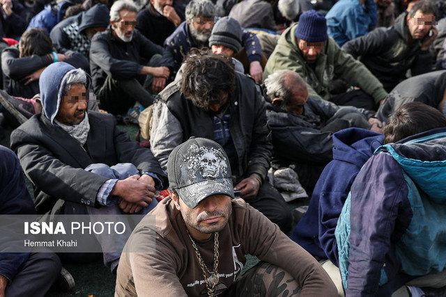 جمع‌آوری ۷۳۳ معتاد متجاهر در غرب تهران/ بازداشت ۲۴۵ خرده فروش موادمخدر