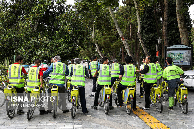 همایش بزرگ دوچرخه سواری معلولین شهر تهران