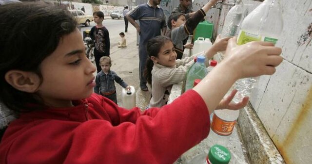 ۹۷ درصد آب‌های زیرزمینی در غزه آلوده است