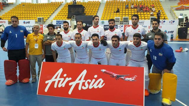 مردان هاکی سالنی ایران قهرمان آسیا شدند