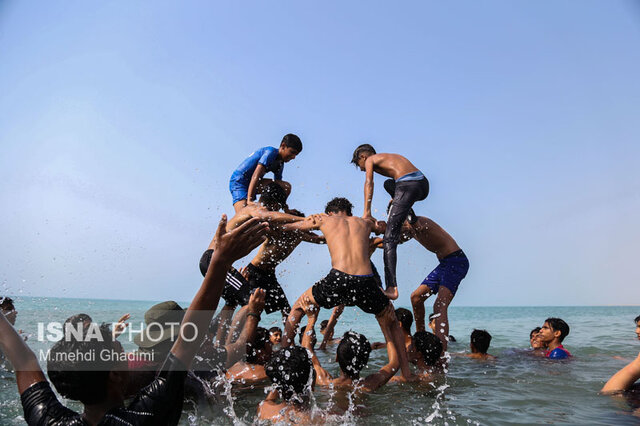 جشن نوروز صیاد در جزیره قشم برگزار شد+ فیلم