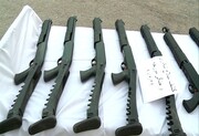 کشف و توقیف یک محموله سلاح و مهمات جنگی در مرزهای استان کردستان