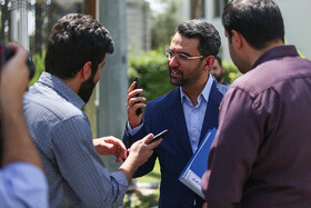 محمدجواد آذری جهرمی در حاشیه جلسه هیات دولت