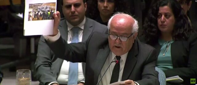 فلسطین خواهان تحرک هرچه سریعتر سازمان ملل شد