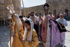 آیین مذهبی سالانه ارامنه در «قره کلیسا»