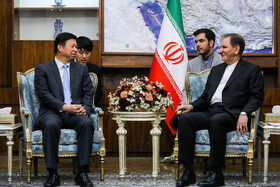دیدار سانگ تائو وزیر امور بین‌الملل حزب کمونیست چین با اسحاق جهانگیری معاون اول رییس جمهور
