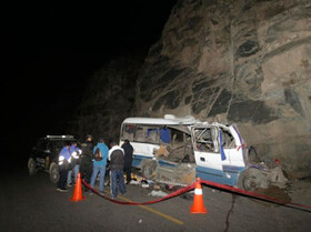 تصادف مرگبار مینی بوس با کامیون در جنوب ساحل عاج