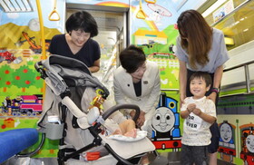 اختصاص واگن‌های ویژه کودکان در متروی توکیو