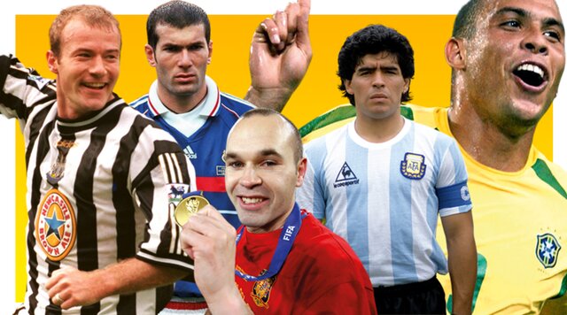  ۱۰۱ بازیکن برتر جهان در ۲۵ سال گذشته + عکس (قسمت اول)