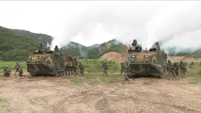 پنتاگون: مانورهای نظامی آمریکا- کره جنوبی به قوت خود باقی است