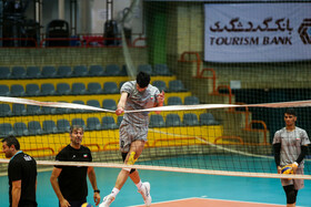 Training session of Iranian boys' U19 volleyball team, Tehran, Iran, August 4, 2019.
Before the training session of Iran Men’s National Volleyball team, Iranian boys' U19 volleyball team had held their training session.