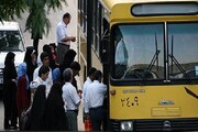 کلافگی یزد با اعتراض ناگهانی اتوبوس‌های بخش خصوصی/شهردار: امکان افزایش کرایه میسر نیست