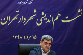 دوچرخه سواری شهردار تهران با اصحاب رسانه