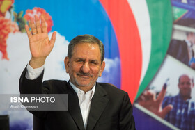 جهانگیری‌ وارد مشهد شد