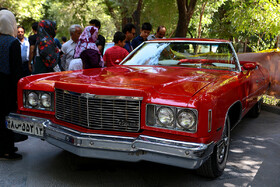 Displaying vintage cars in Isfahan, Iran, August 9, 2019.
A number of vintage cars of various brands were displayed on Friday in the historic city of Iran, Isfahan.