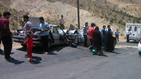 ۲ کشته و ۹ مصدوم طی دو تصادف در محور "یاسوج_شیراز"
