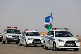 افتتاحیه مسابقات بین المللی گشت جاده‌ای