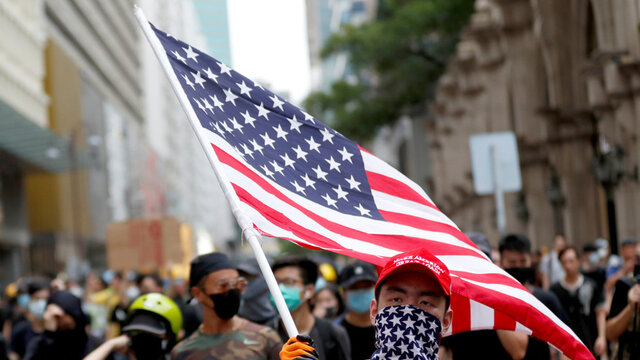 آمریکا، هنگ‌کنگ و یک "انقلاب رنگی" دیگر؟