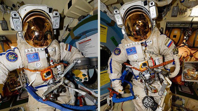لباس جدید فضایی روسیه با کاربرد ۲ گانه