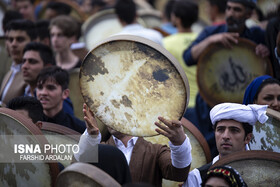 پایان جشنواره «دف نوای رحمت» با بزرگداشت محمدجلیل عندلیبی