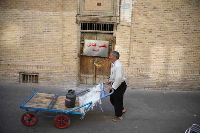 پلمب قدیمی‌ترین بازار فعال مشهد 