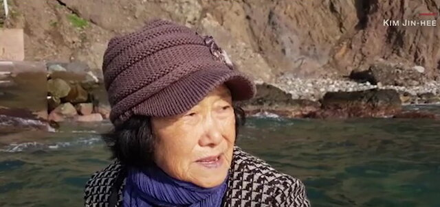 پیرزن ۸۱ ساله کره‌ای، تنها ساکن جزیره دورافتاده دریای ژاپن