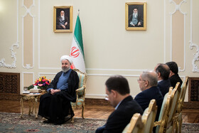 تقدیم استوار نامه سفرای جدید ایتالیا، افغانستان، بولیوی و بنگلادش به حسن روحانی، رییس جمهوری