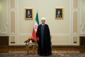 تقدیم استوار نامه سفرای جدید ایتالیا، افغانستان، بولیوی و بنگلادش به حسن روحانی، رییس جمهوری