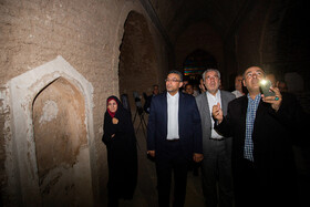 سفر علیاصغر مونسان، رییس سازمان میراث فرهنگی، صنایع دستی و گردشگری به استان مرکزی